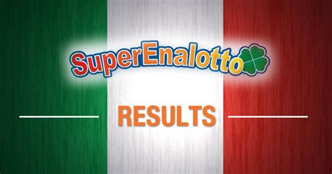 superenalotto results|enalotto result today.